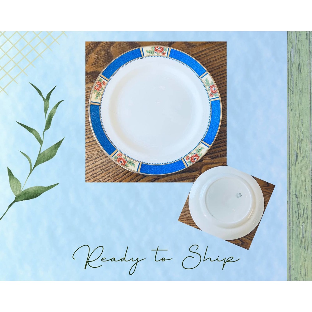 Salad Plate Vintage Allertons Ltd. English Fine Bone China